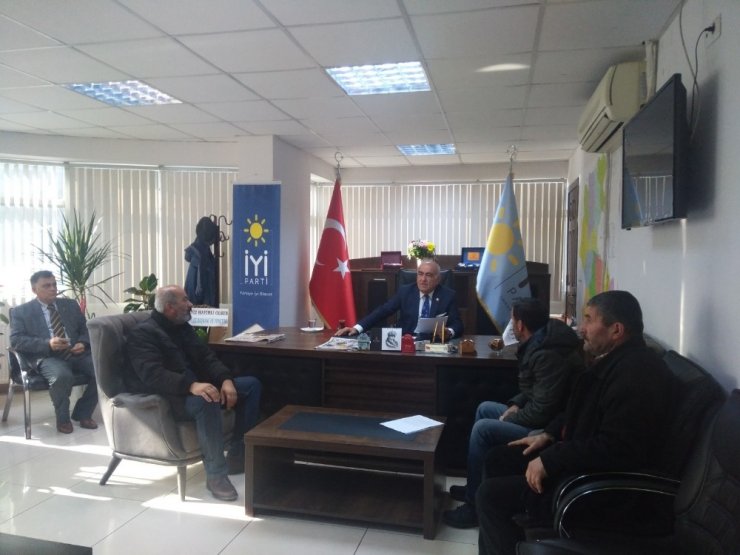 Başkan Sarıbaş’a hayırlı olsun ziyaretleri