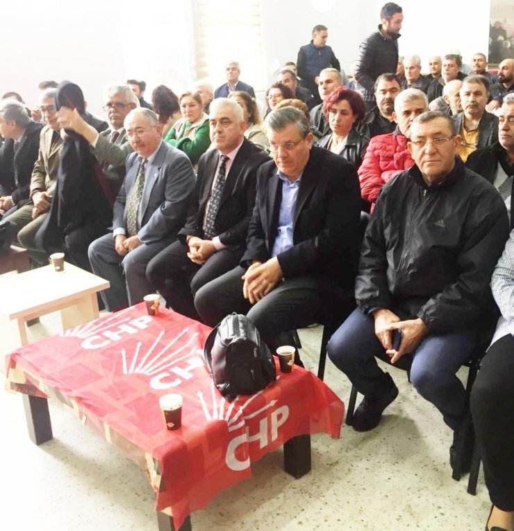 CHP Karataş İlçe Başkanlığına Cengiz Şimşek yeniden seçildi