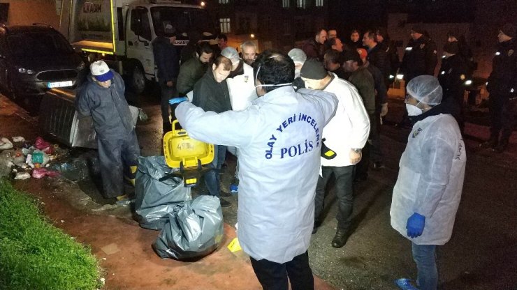 Çöp konteynerinde bulunan cesedin kayıp parçaları da çöpte bulundu