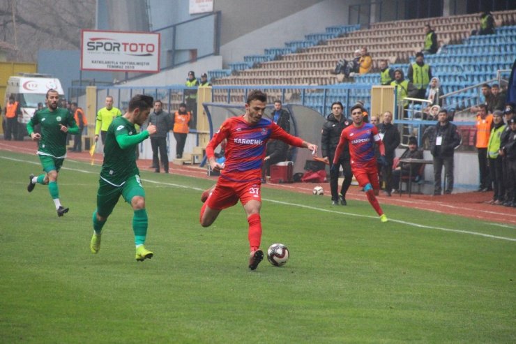 TFF 2. Lig: Kardemir Karabükspor: 0 - Sivas Belediyespor: 0