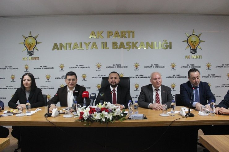 AK Parti İl Başkanı Taş’tan, Muratpaşa Belediyesi’nin arazi satışı açıklaması