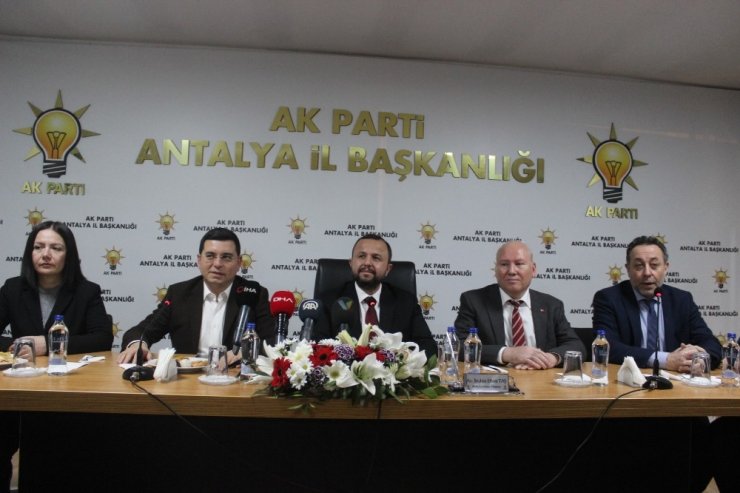 AK Parti İl Başkanı Taş’tan, Muratpaşa Belediyesi’nin arazi satışı açıklaması