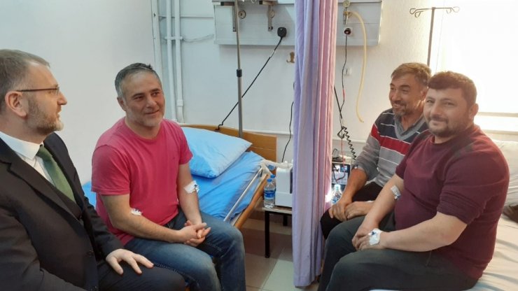 Çukurca Belediye Başkanı Emin Taşgın’a tebrikler yağıyor