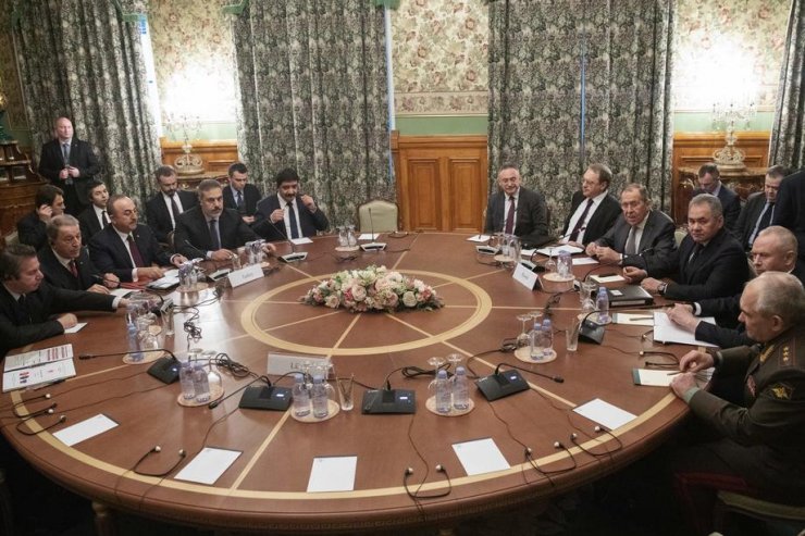Türk ve Rus heyeti Libya gündemiyle toplandı