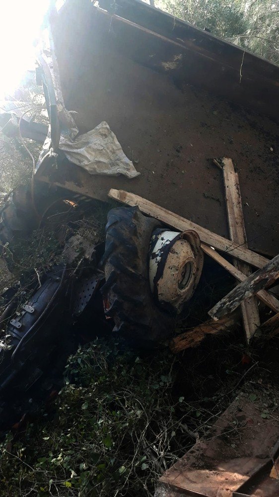 Muğla’da traktör kazası: 1 ölü