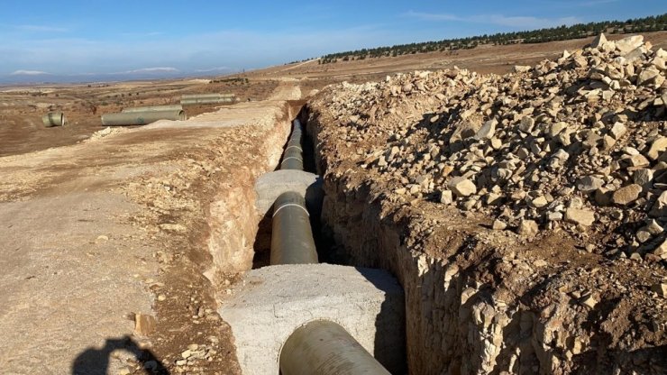 Şanlıurfa’nın kurak toprakları suyla buluşuyor