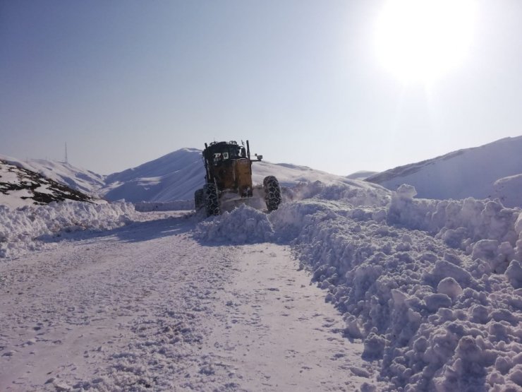 Siirt’te kar esareti devam ediyor