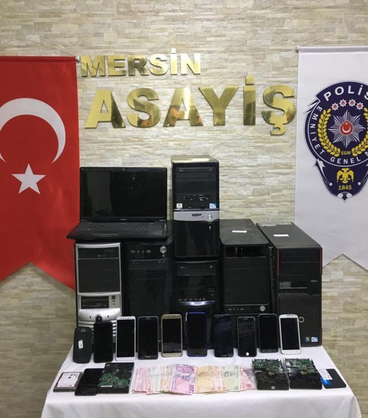 Mersin’de yasa dışı bahis operasyonu