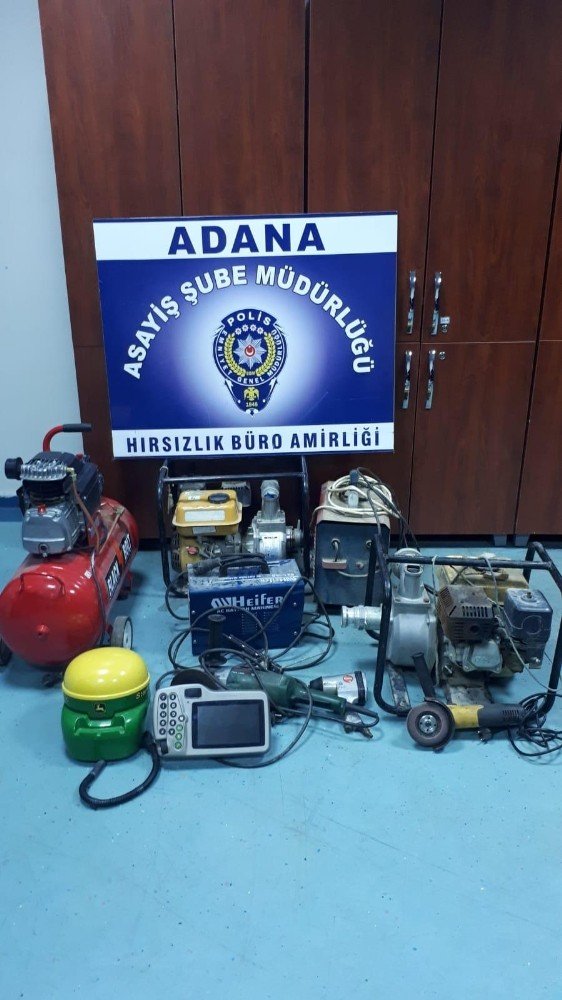 Traktörün uydu sistemini çalan iki çocuk zanlı tutuklandı