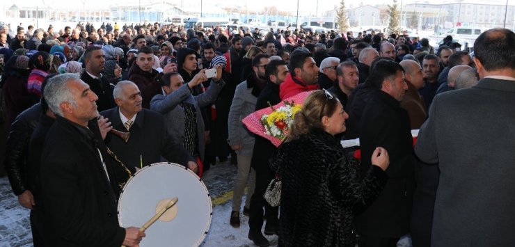 AK Parti ilçe başkanlarına coşkulu karşılama