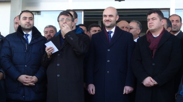 AK Parti ilçe başkanlarına coşkulu karşılama