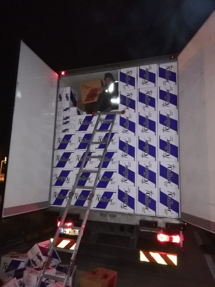 Ankara’da 6 milyon 550 bin kaçak ‘makaron’ yakalandı