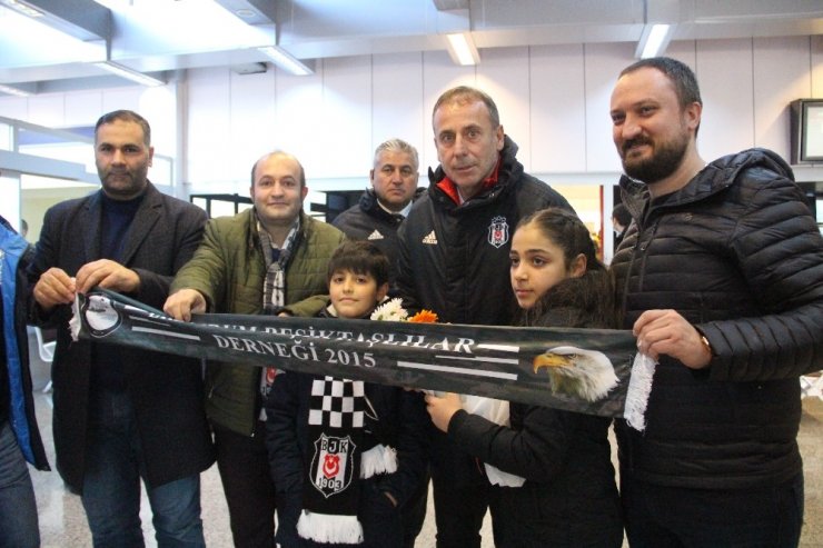 Beşiktaş, kupa maçı için Erzurum’a geldi