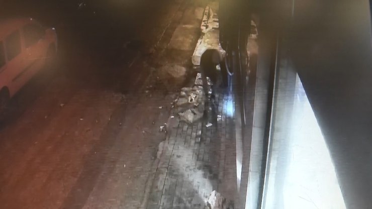 Pastahane fareleri polisten kaçamadı