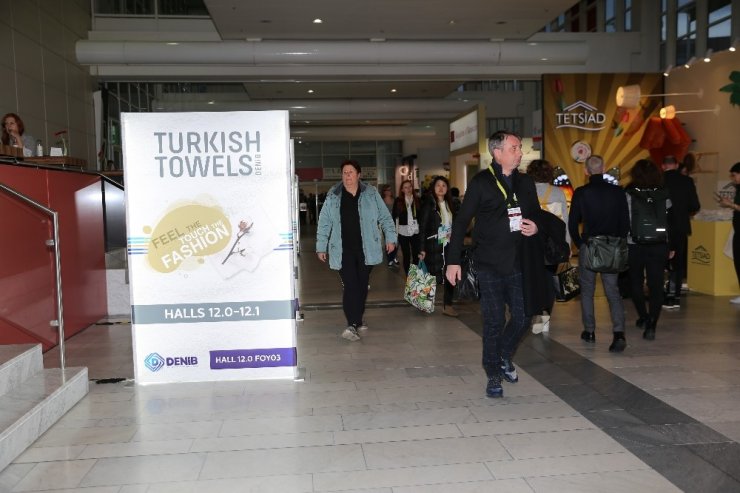 DENİB’in ‘Turkish Towels’ markası fuara damga vurdu