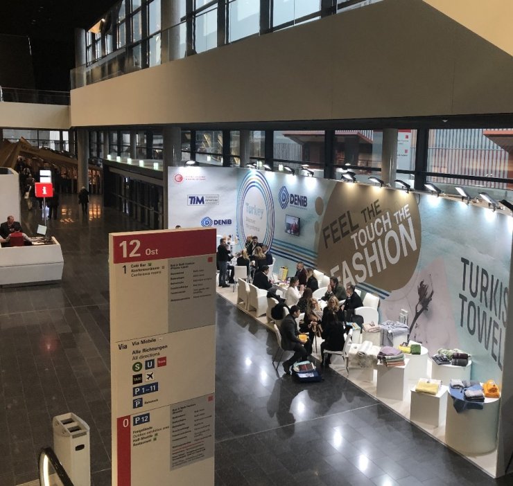DENİB’in ‘Turkish Towels’ markası fuara damga vurdu