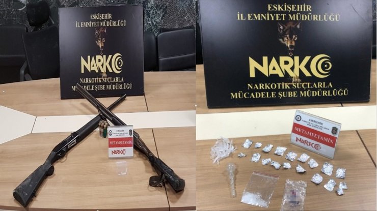 Kulaklık poşetinde uyuşturucu madde ele geçirildi