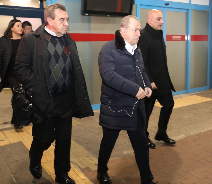 Galatasaray kafilesi Rize'ye geldi