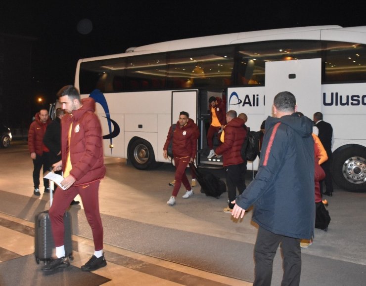 Galatasaray kafilesi Rize’de