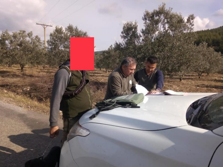Karacasu’da kaçak avcılığa 4 bin lira ceza