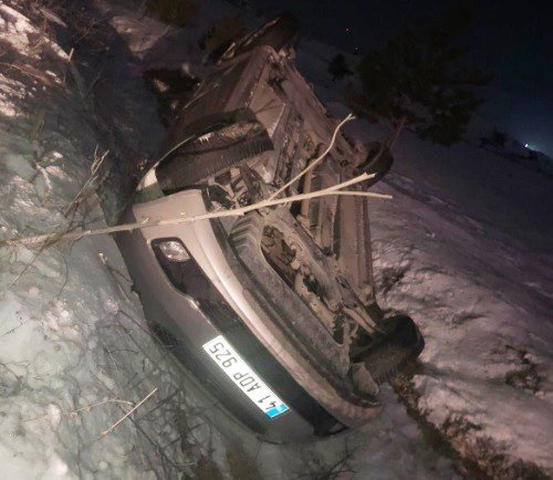 Tavşanlı’da trafik kazası: 1 yaralı