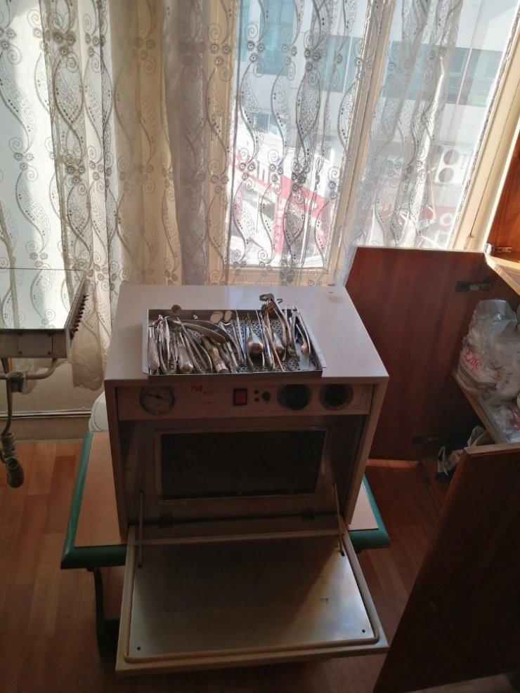 Malatya’da ruhsatsız 5 diş yeri kapatıldı