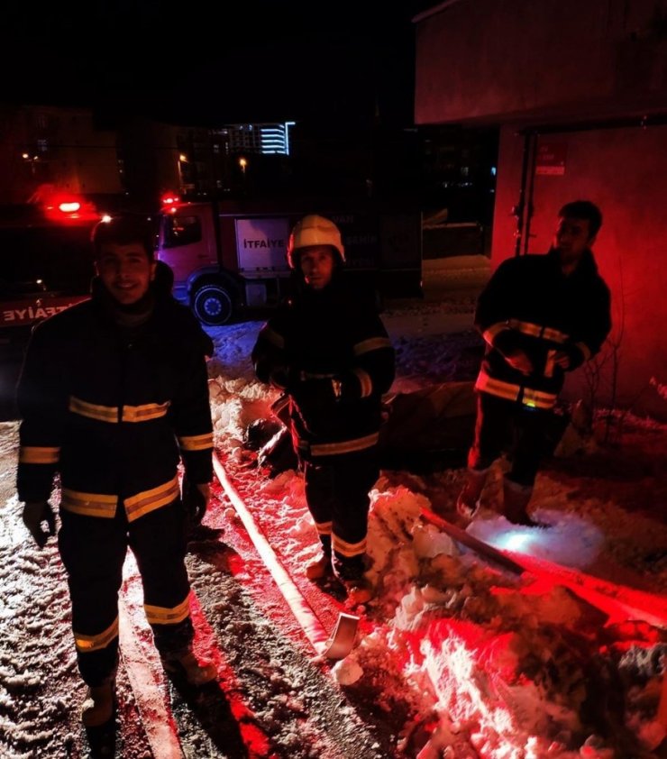 Van’da ev yangınları