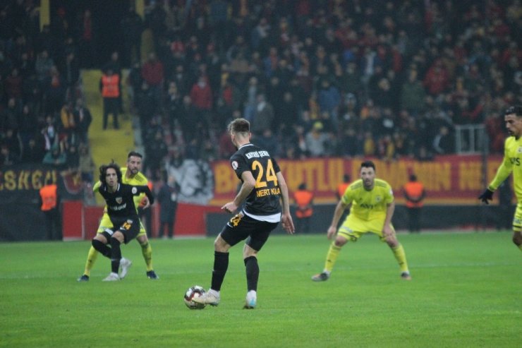 Ziraat Türkiye Kupası: Kayserispor: 0 - Fenerbahçe: 0 (İlk Yarı)