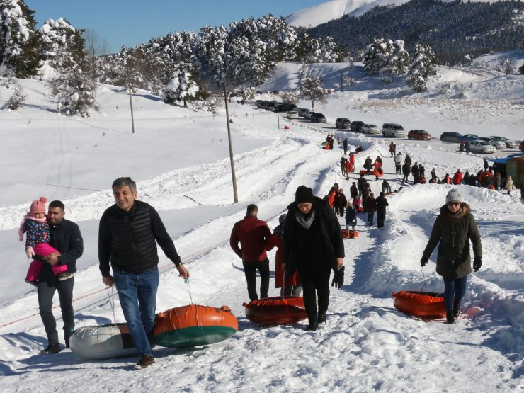 Abant'ta eğlenceli kış tatili