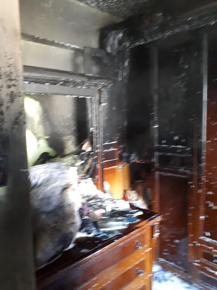 Söke’de ev yangını