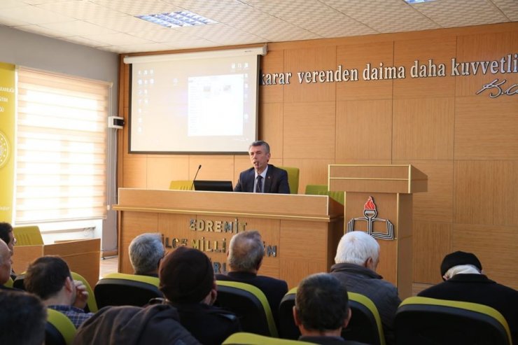 Proje tanıtım toplantısı yapıldı