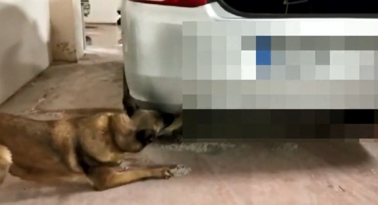 Otomobilinden 16 kilo esrar çıkan zanlı tutuklandı