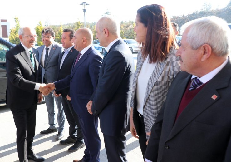 CHP Genel Başkanı Kılıçdaroğlu Aksaray’da muhtarlarla bir araya geldi