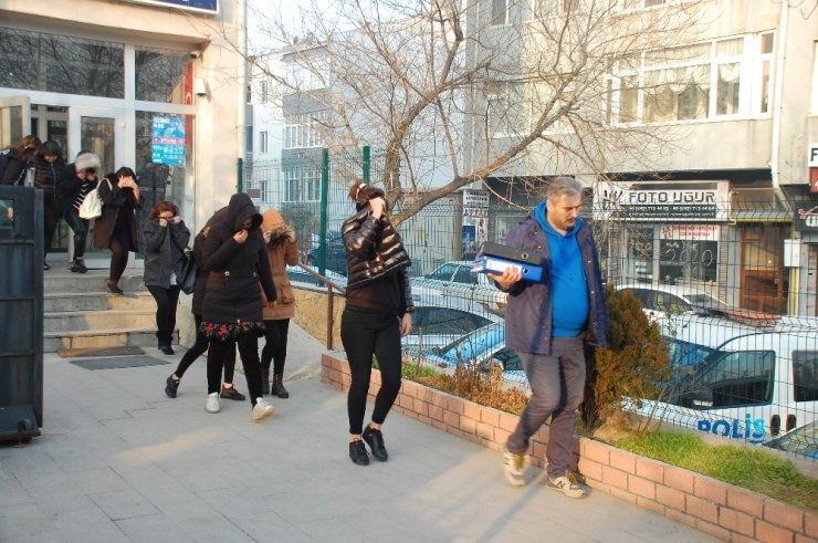 Edirne’de fuhuş operasyonunda 7 gözaltı