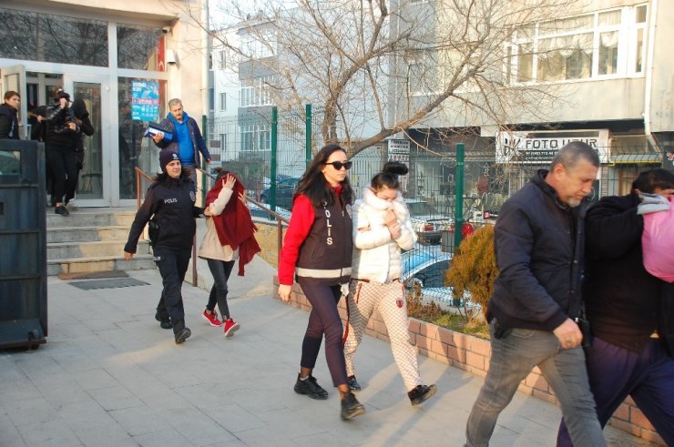 Edirne’de fuhuş operasyonunda 7 gözaltı