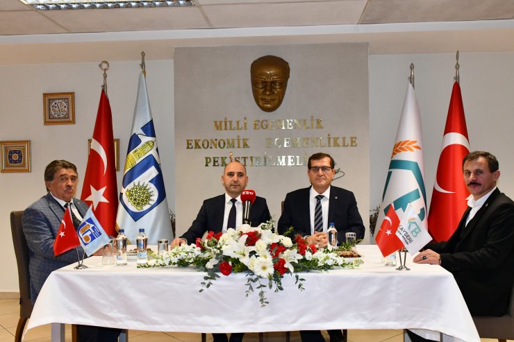 Kayseri ile Çorum'un ticaret borsaları kardeş oldu