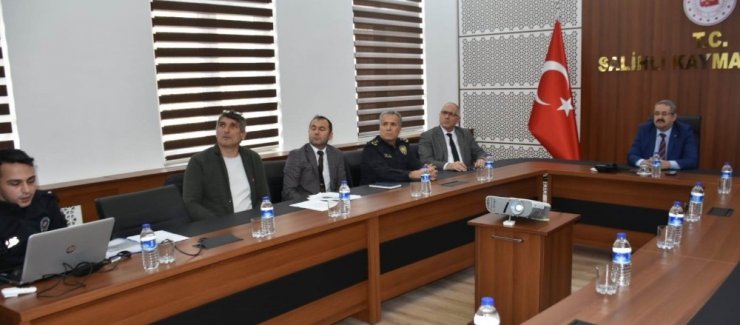 Salihli’de spor güvenlik kurulu toplantısı yapıldı