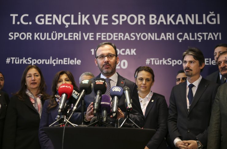Spor Kulüpleri ve Federasyonları Çalıştayı