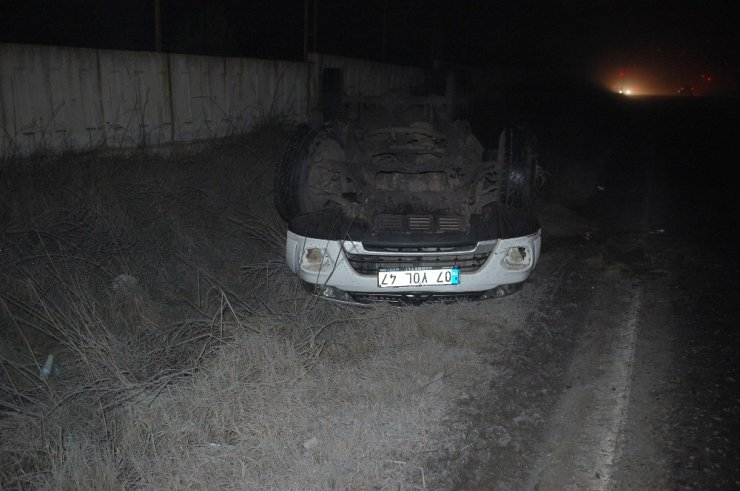 Tekirdağ’da pikap takla attı: 1 yaralı