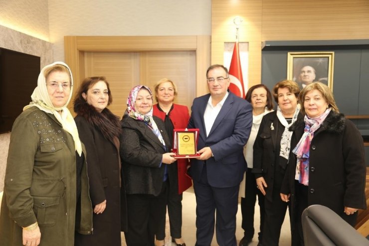 Türk Kadın Konseyinden Başkan Bulut’a ziyaret