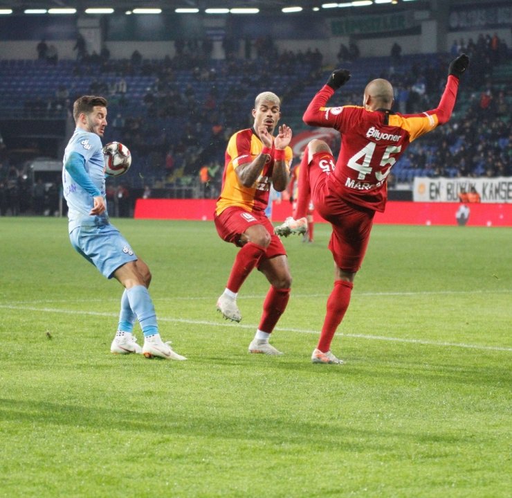Ziraat Türkiye Kupası: Çaykur Rizespor: 1 - Galatasaray: 1 (Maç sonucu)