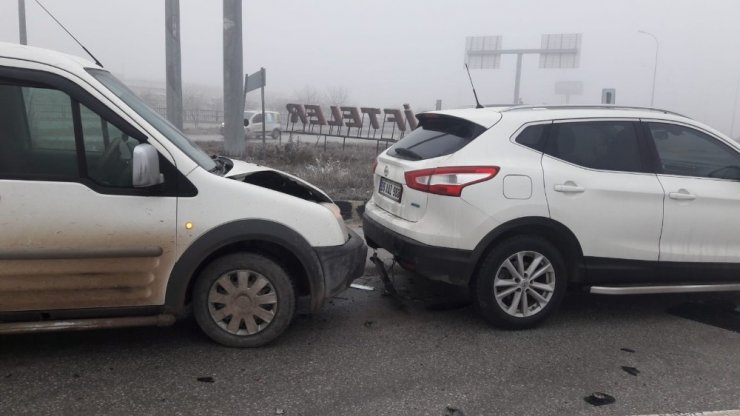 Gizli buzlanma kaza getirdi
