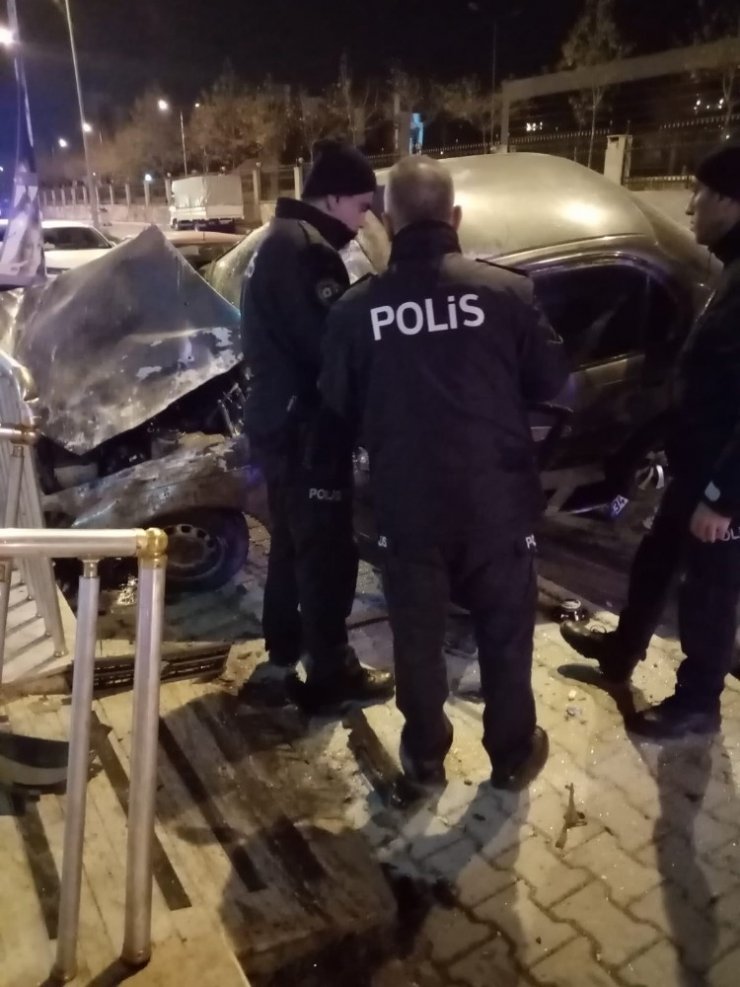 Hatay’da trafik kazası: 2 yaralı