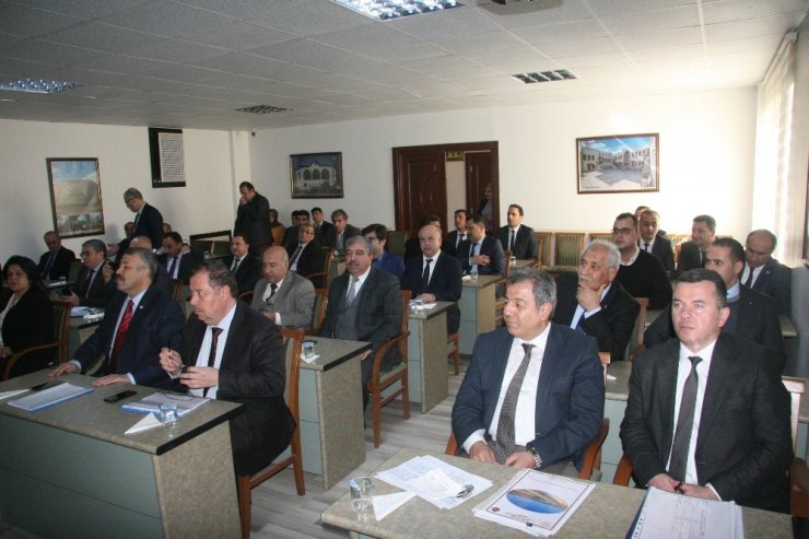 İl Koordinasyon toplantısı yapıldı