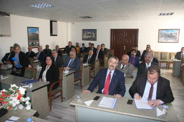 İl Koordinasyon toplantısı yapıldı