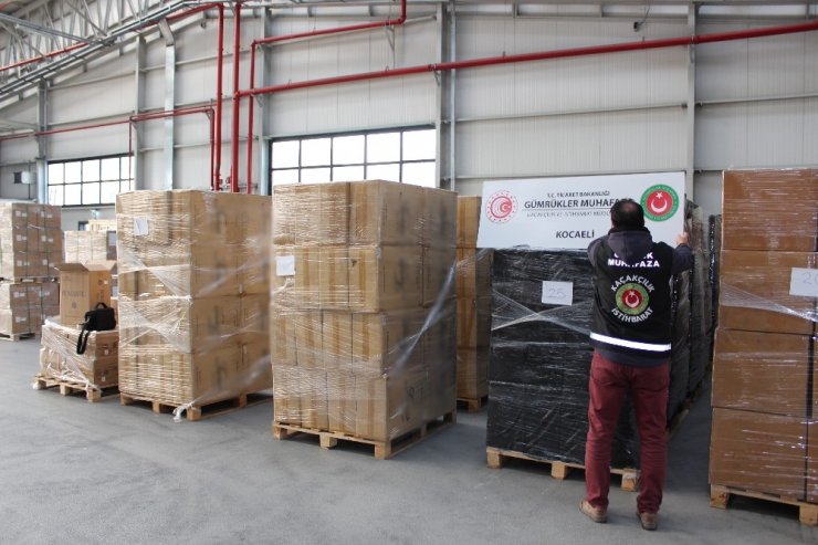 Kocaeli’de 9 milyon değerinde kaçak sigara