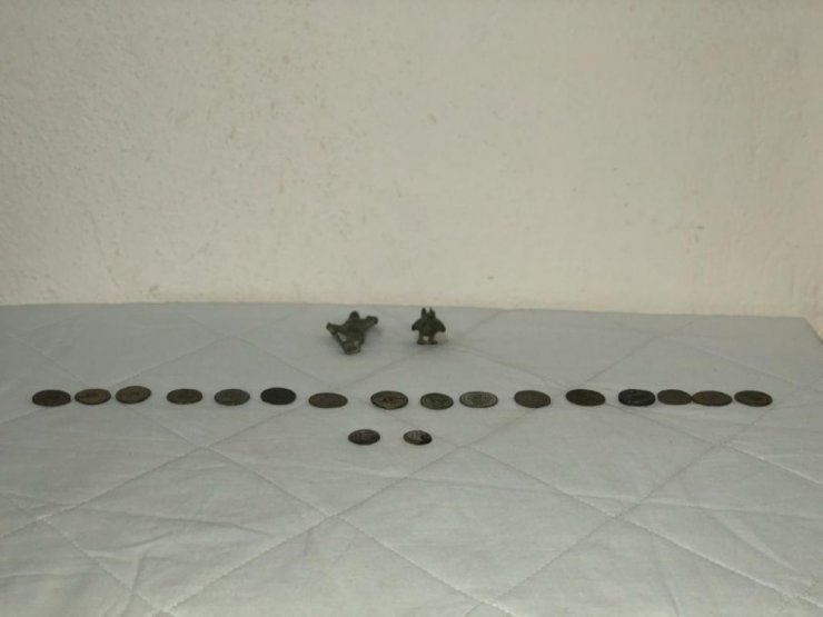 Tarihi eser satmak isteyen kişi gözaltına alındı