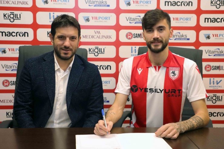 Samsunspor Veli Çetin ile sözleşme imzaladı