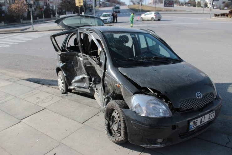 Ankara’da korkutan kaza: 5 yaralı