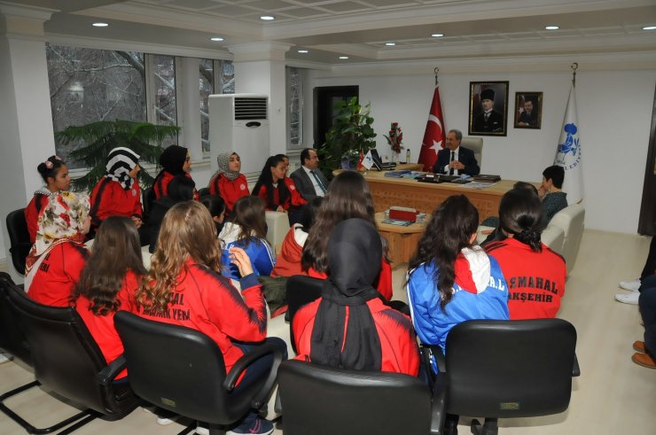 Başkan Akkaya'ya ziyaretler